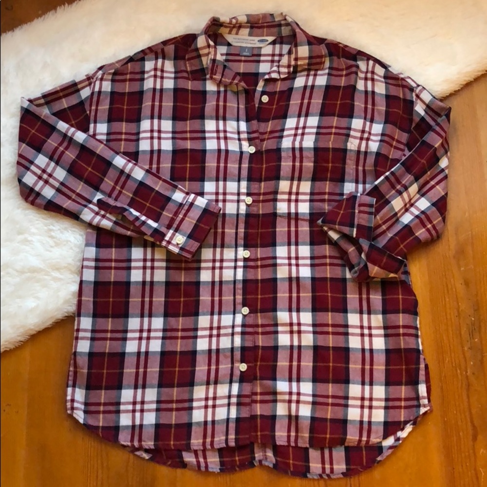 ON boyfriend fit button down